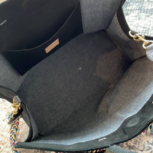 Clare V Simple Tote Black Suede - Picture 8 of 10